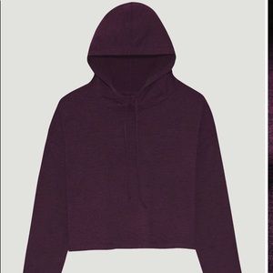 Plum girlfriend collective plum r&r hoodie (NWT)